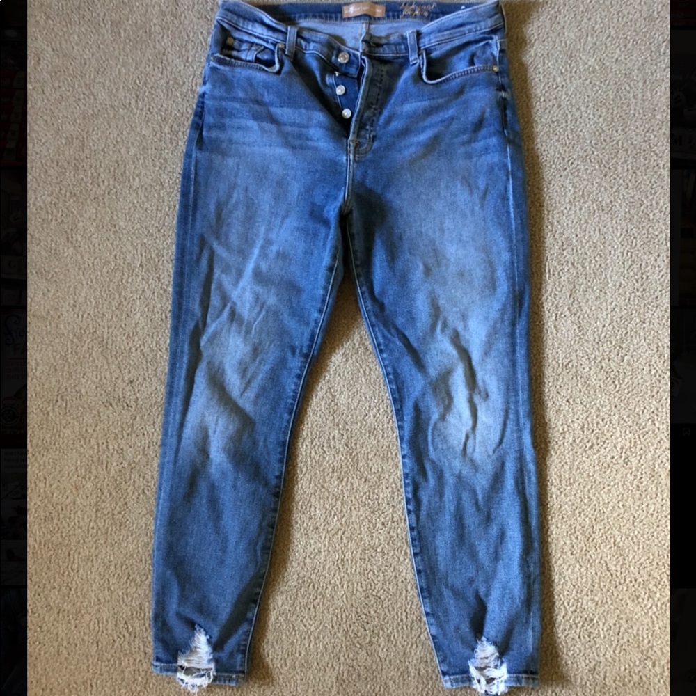 7 For All Mankind High Waisted Josefina
